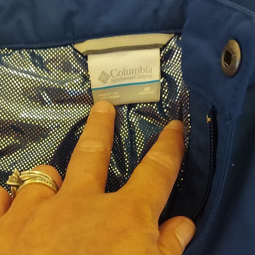 Columbia Navy Outdoor Snow Pants - Picture 2 of 9